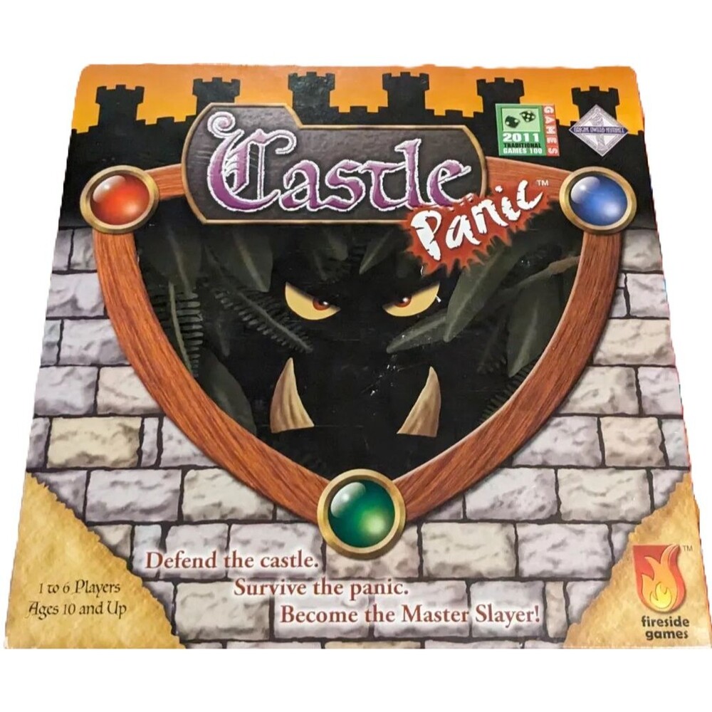 Castle Panic Board Game 2012 Fireside Games COMPLETE Cooperative Tower Defense